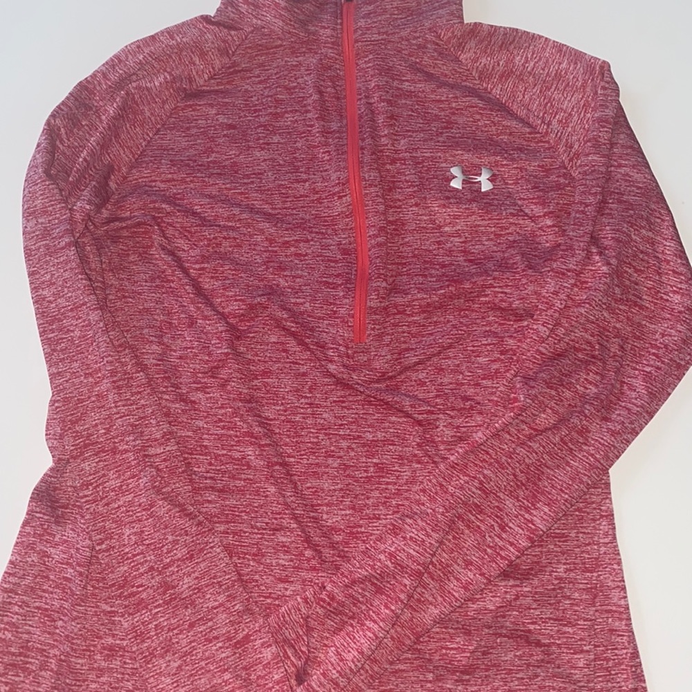 pink under armour long sleeve